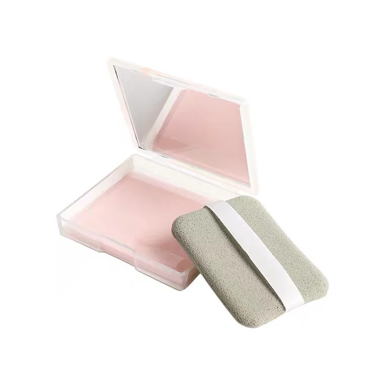 Portable plastic mirror case facial oli blotting papers oil blotting sheets