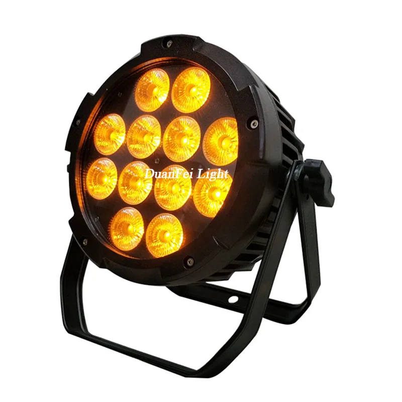 Wedding 12X18W RGBWA UV 6 in 1 Outdoor IP65 Wireless battery Waterpoof Led Par Light