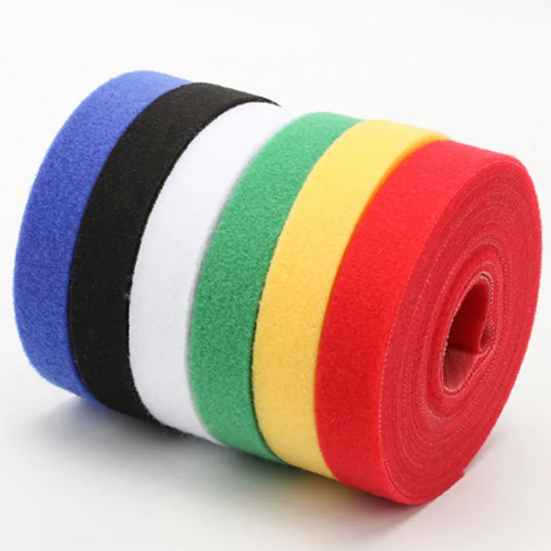 Back To Back Colors Hook And Loop Cable Strap