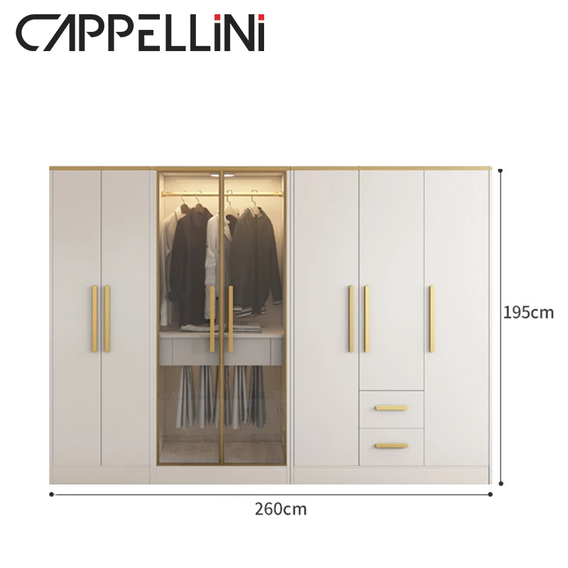 Almirah Cloth Combination Designs Bedroom Closet Furniture Cabinet Wardrobes Cupboards Modern Wardrobe