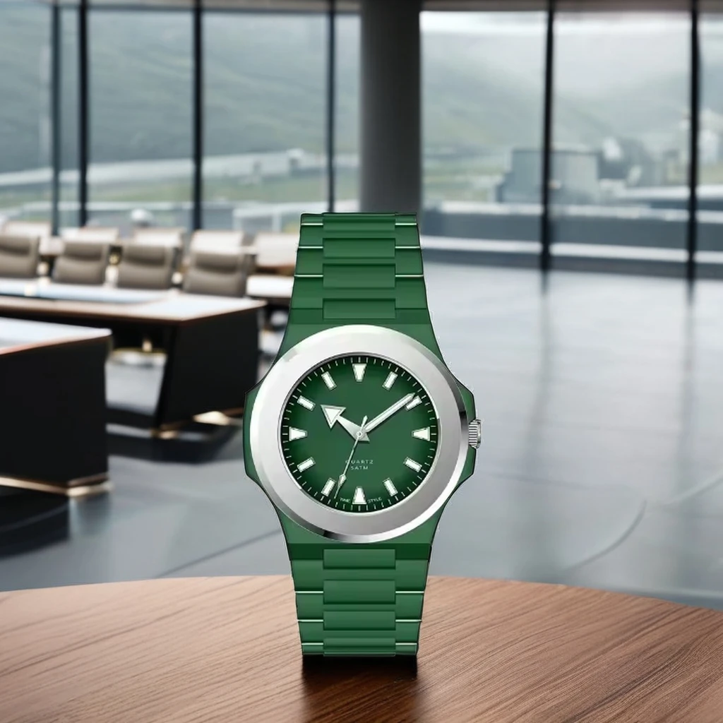OEM ODM High Quality Custom Luxury Business Watches-Waterproof Plastic Polycarbonate Steel Case Wholesale Mechanical Watches