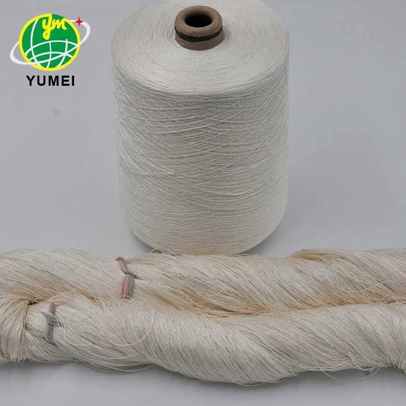 4A 5A 100% Natural Mulberry Silk Yarn High Quality filament knitting silk yarn undyed weaving carpet yarn