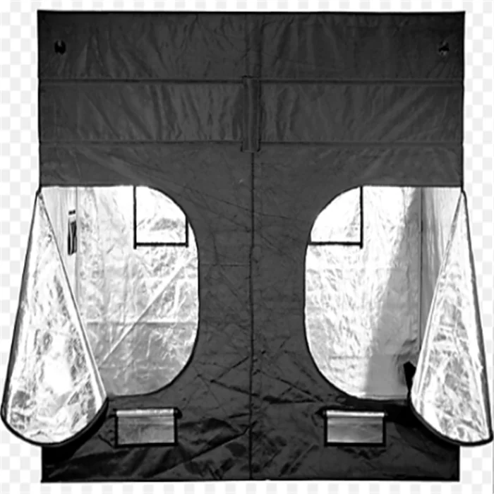 Super Reflective & Durable 600d/1680d Mylar Fabric 2x2 2x4 3x3 4x4 4x8 5x5 10x10 Grow Tent