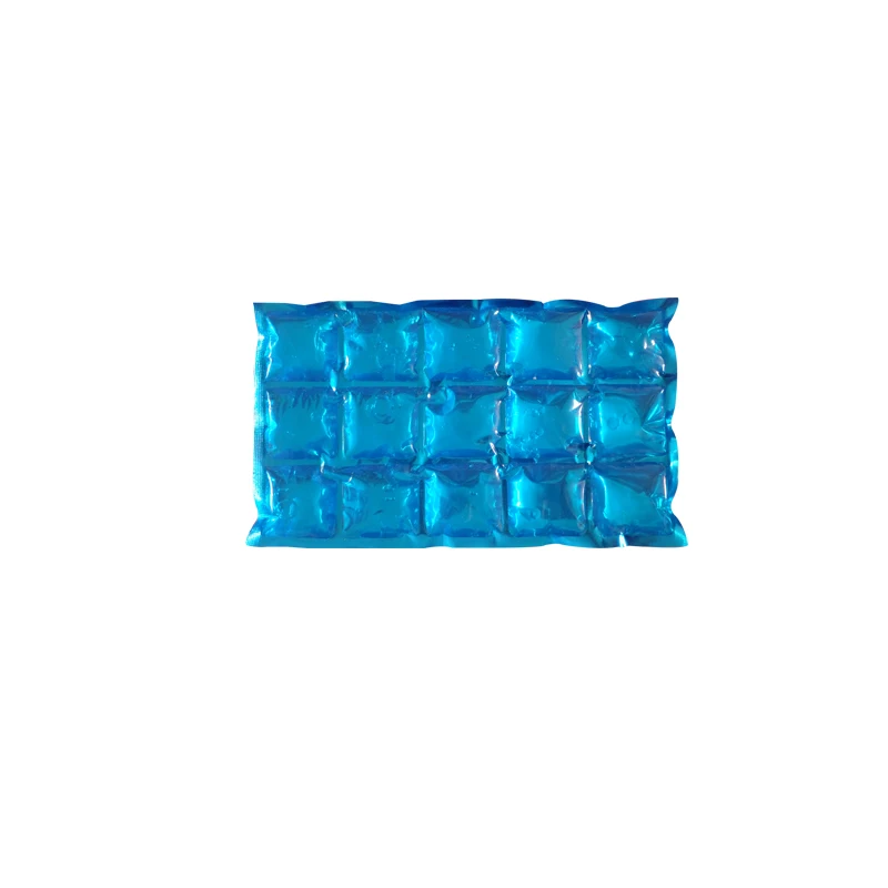 MOEN Customized Size Gel lce Bag Plastic Pvc Cube Ice Pack Sheet For Food Delivery