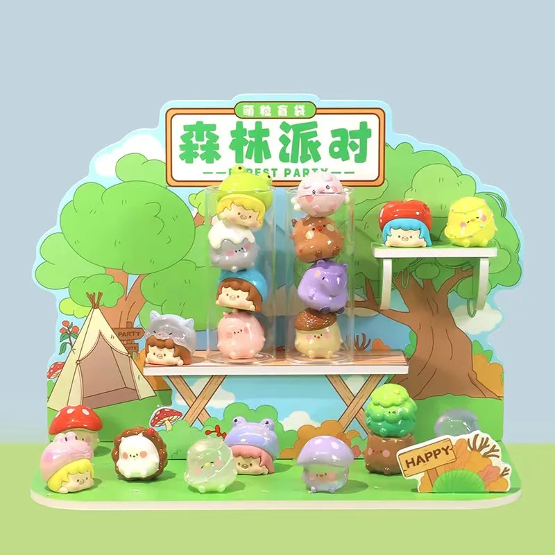 Forest Party Moe Pellet Blind Bag Gluttony Pup with Scent Cute Ornament Blind Boxes
