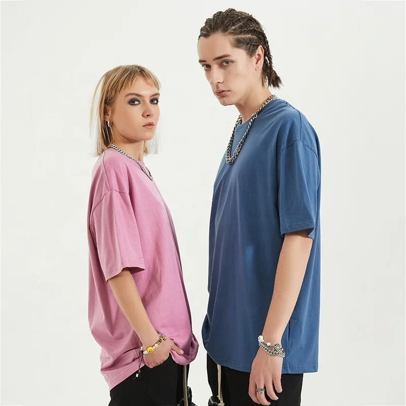 New Style Summer T Shirts Oversize Unisex Custom Men T Shirts 100% Cotton Short Sleeve Shirts