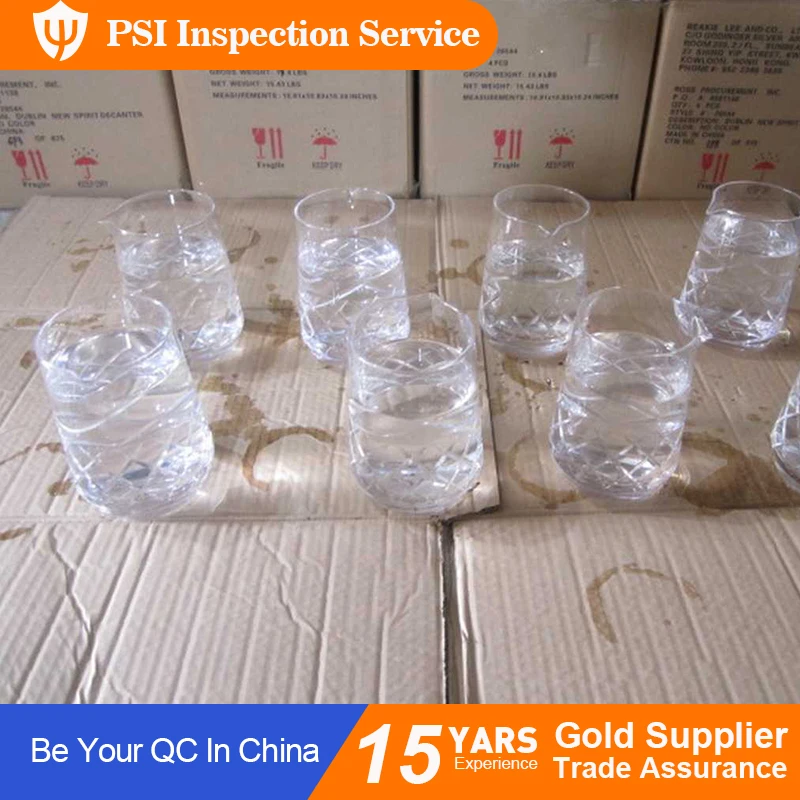 Проверка изделия из стекла/Проверка стеклянных бутылок