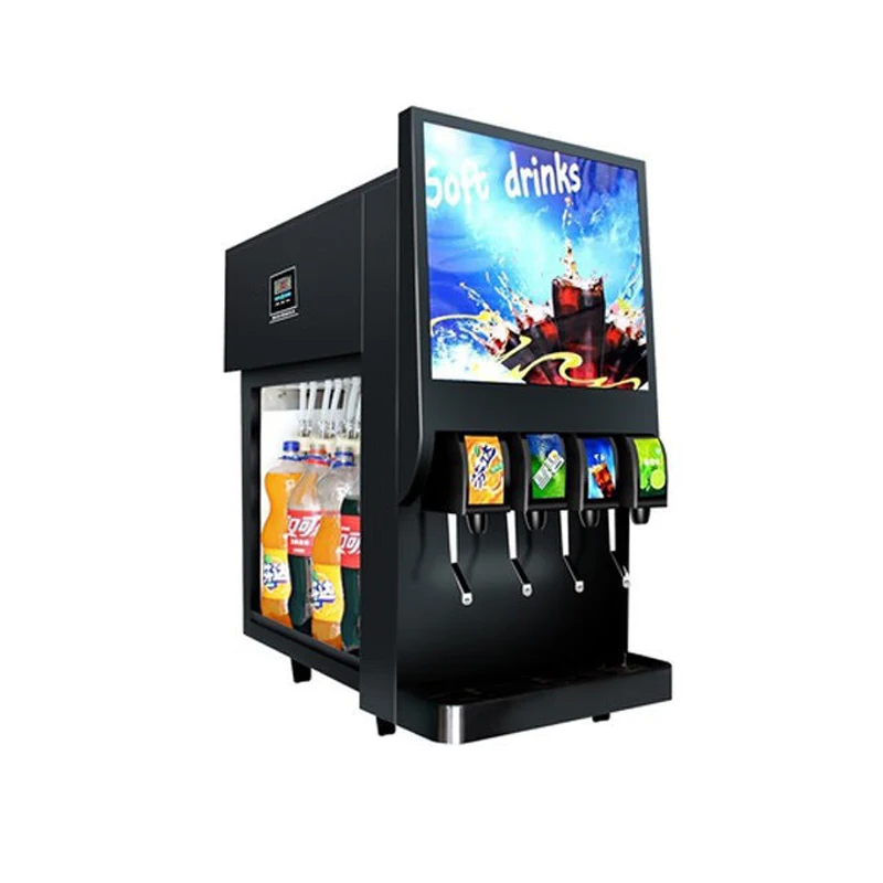 Cola machine commercial fully automatic small Coke Sprite dispensing machine Pepsi carbonated beverage machine