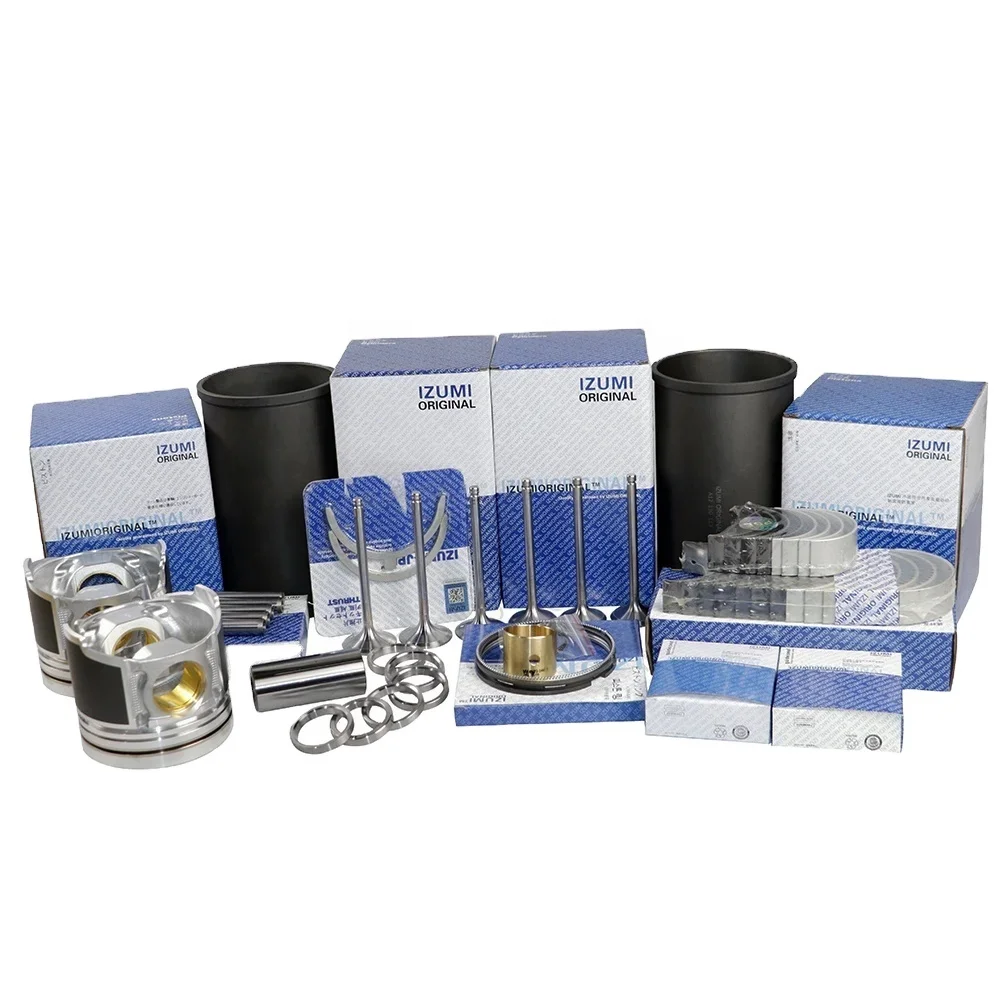 YANGKANG high quality Excavator Repair Kit 4le1 4jg2 6d16 K3m Piston Kit De Reconstruccion Cylinder Liner Overhau Rebuildl Kits