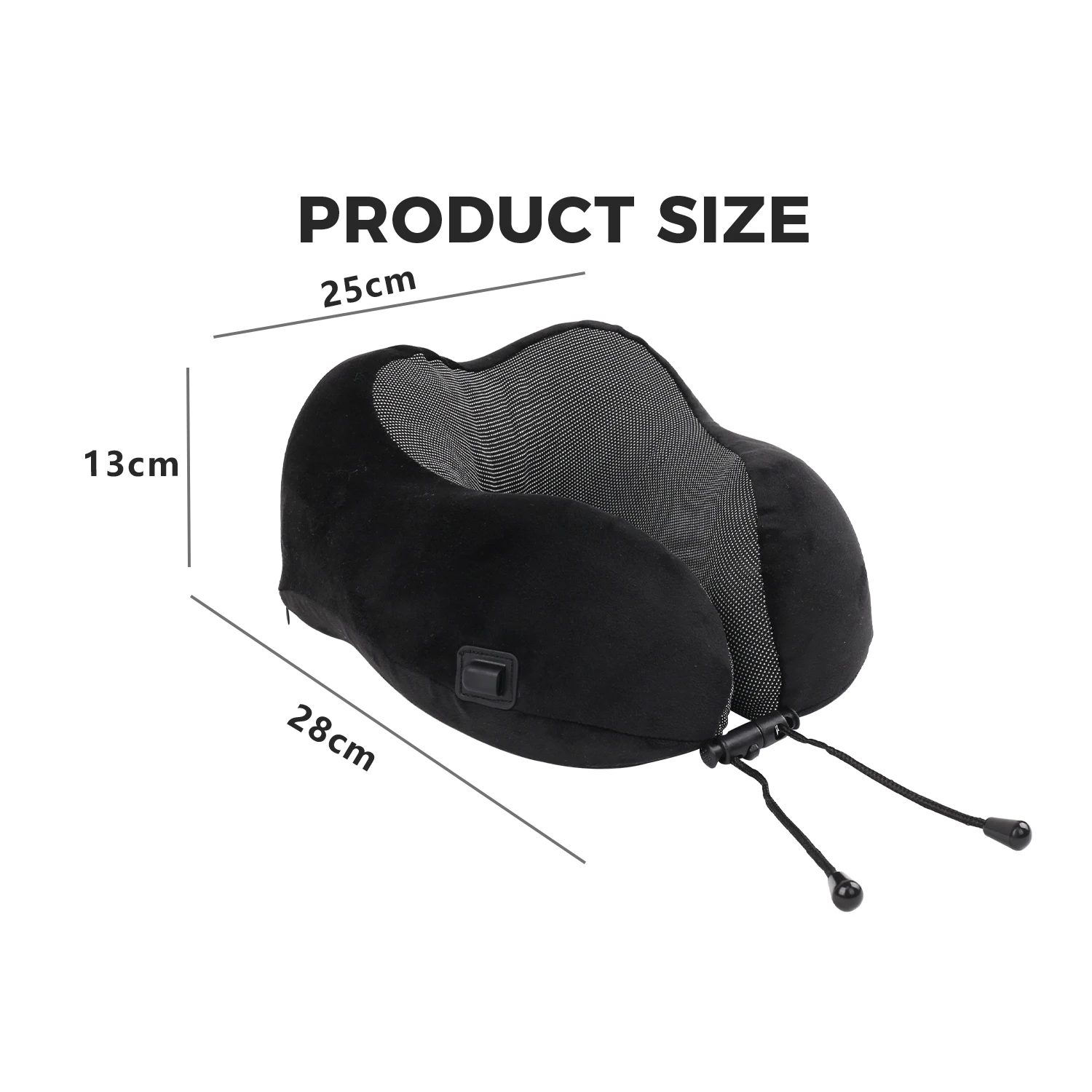 Multipurpose Luxurious electric heated neck pillow Multi-Functional Neck Support modern soft pillow for travelling and camping