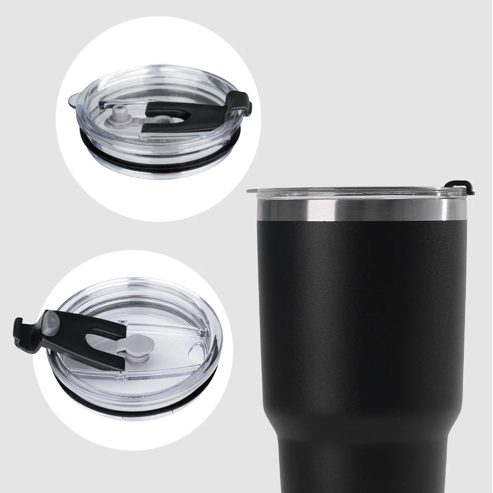Hot Sale Powder Coating 30oz Vacuum Flask Tumbler With Lids Stainless Steel Double Wall Travel Car Tumbler