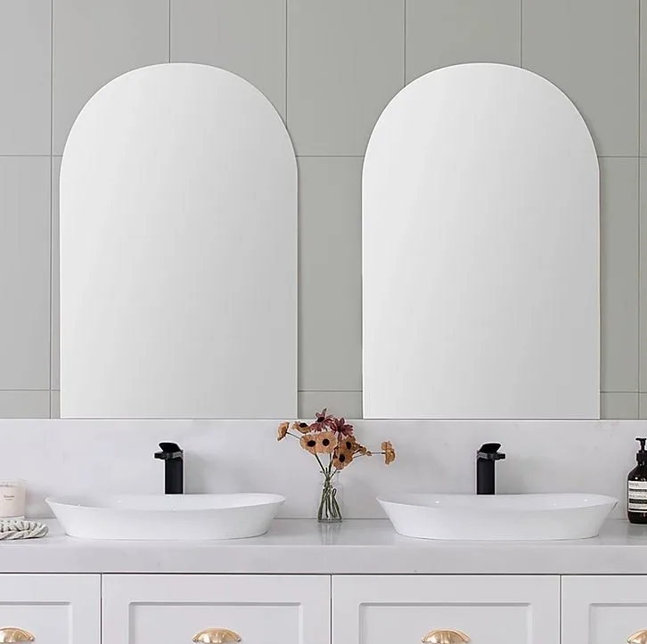 4mm 5mm  Decorative Home Decor Luxury Wholesale Wall Mounted Bevel Mirror Bathroom Mirror with bevel edge