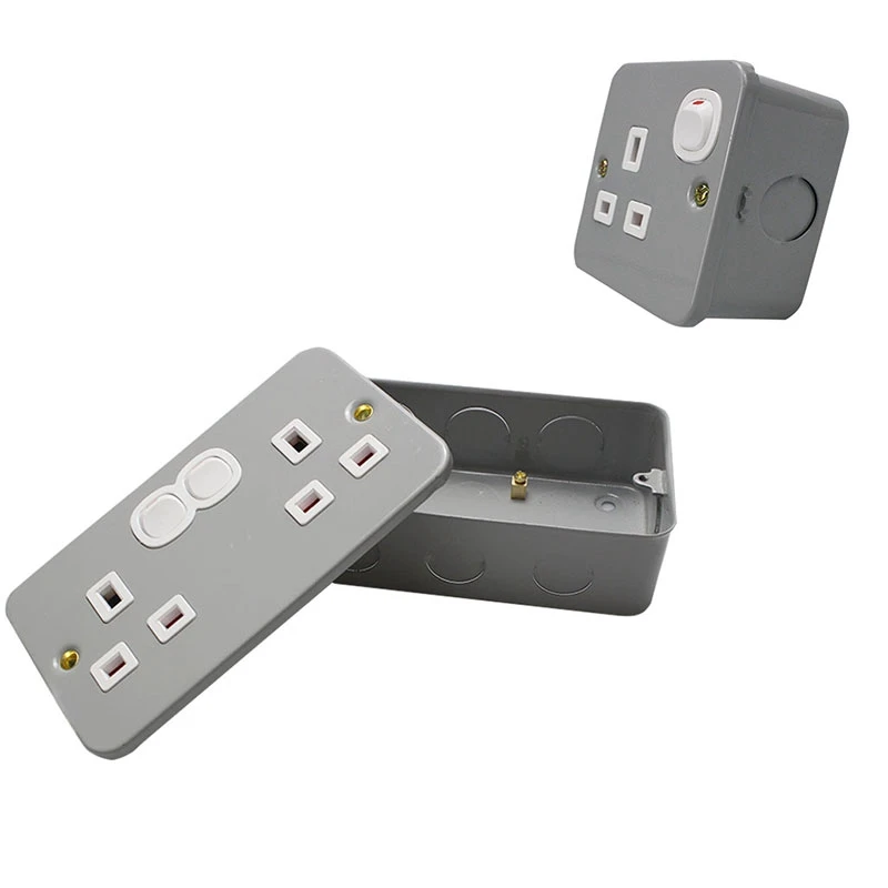 Настенная розетка в стиле ретро, керамический переключатель с usb, водонепроницаемый, золотистый