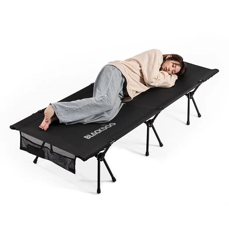 Blackdog Outdoor Portable Camping Cot Black Dog Ultralight Foldable Adjustable Folding Bed Camping Bed