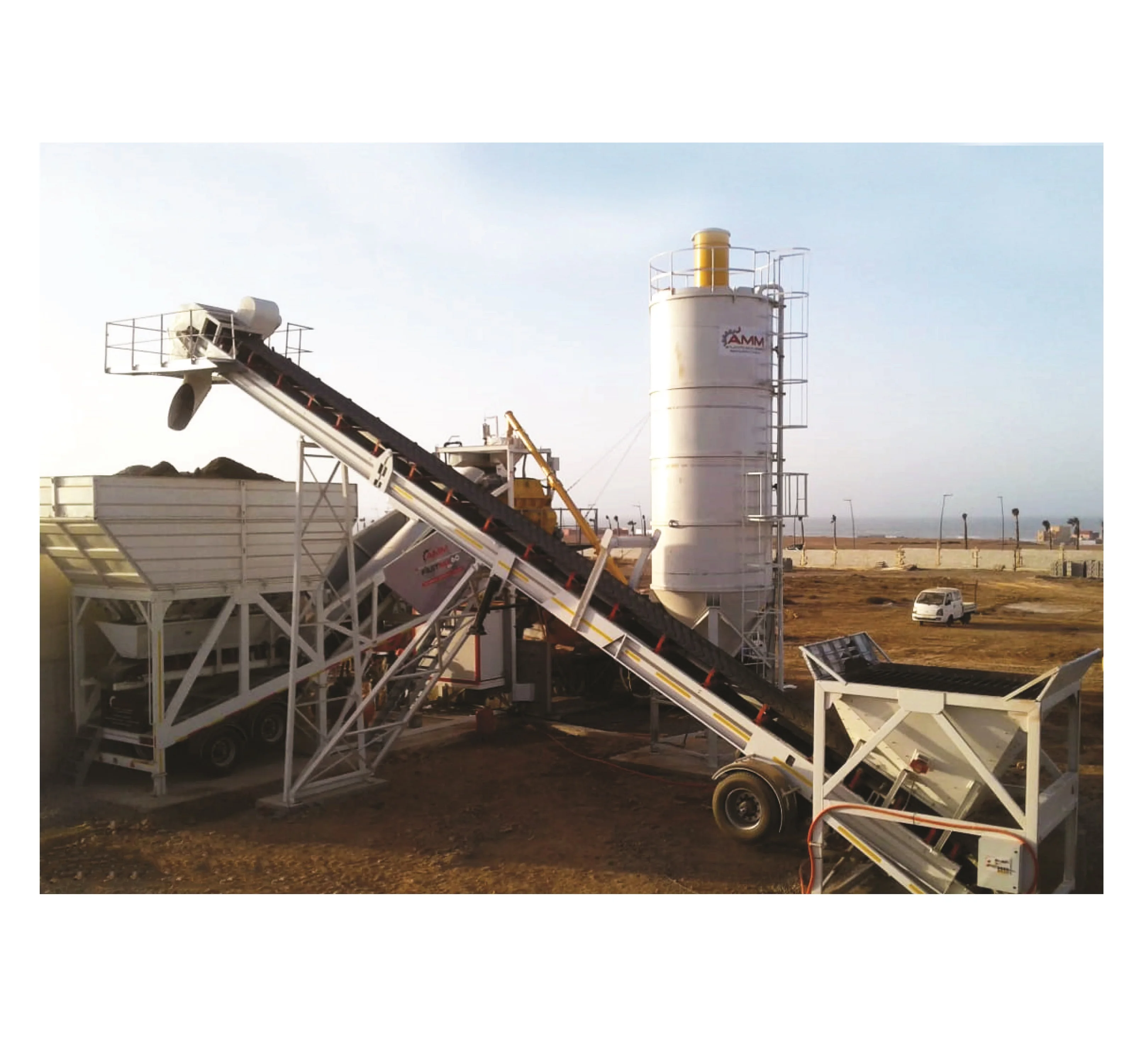 Portable Concrete Plant 60MB PLUS For Sale Wholesale Price 2 years warranty