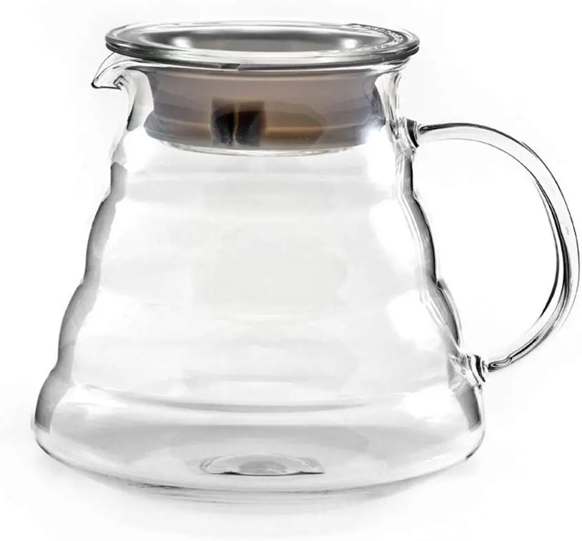 Clear 600ml Coffee Server, Standard Glass Coffee Carafe, Coffee Pot