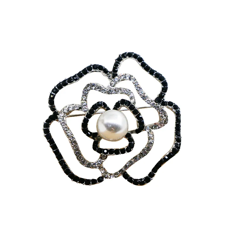 blingbling crystal rose flower lady brooch corsage jewelry,brooches pins women luxury