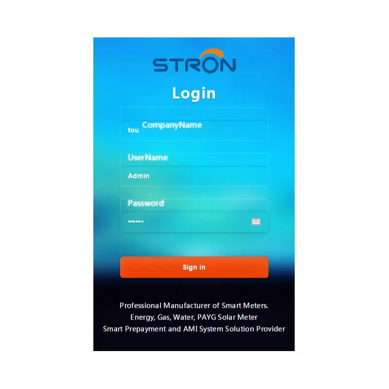 Smart meters via mobile paymentSTS Standard Compliant vending software(Web-based/Standalone) with API for recharging prepaid