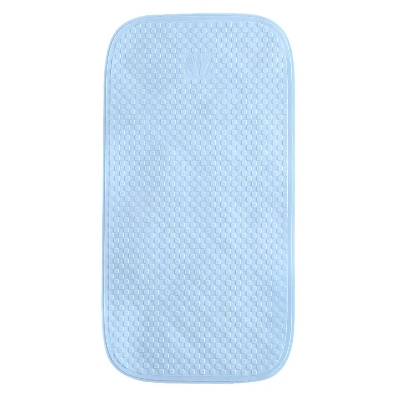 Corrosion-resistant Strong Suction Cup TPE Non-slip Soft Bathroom Mat