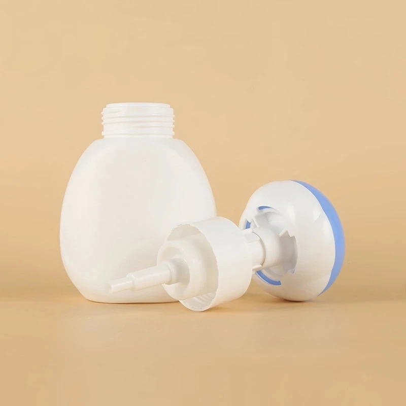 Custom facial bomba de garrafa de espuma hand soap blue foaming wash pump bottle,flower liquid soap dispenser foam pump bottles