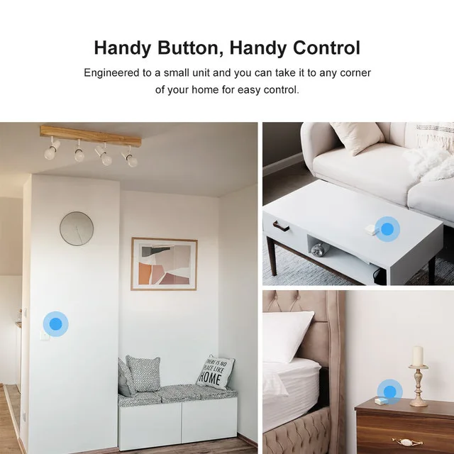 SONOFF SNZB-01 Wireless Switch Smart Home Zigbee Version Handy Button Works With SONOFF ZigBee Bridge IFTTT eWeLink APP