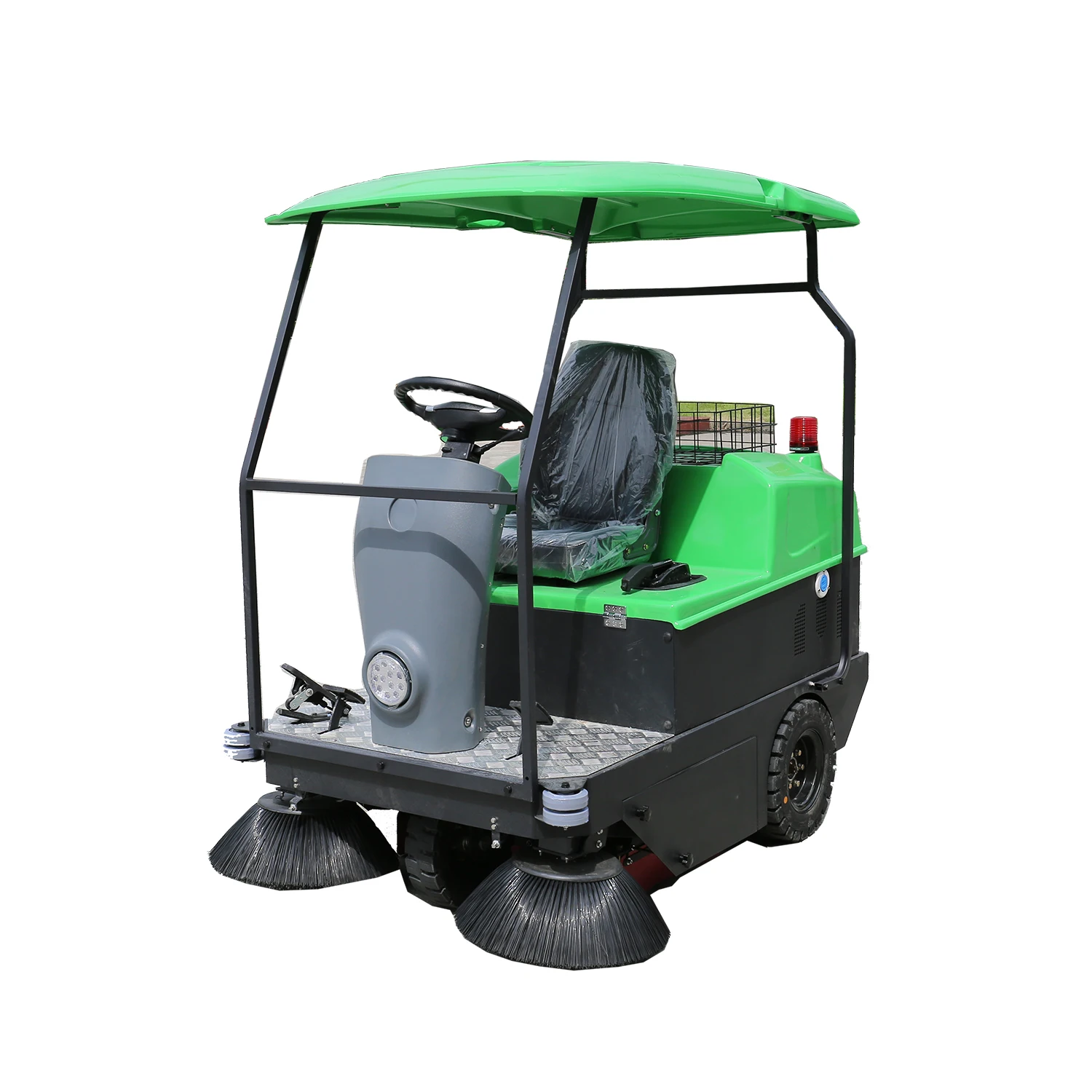 2023 New Design Commercial high-speed Seat floor sweeper brush high efficient work for all day DQS14 model washing floor machine