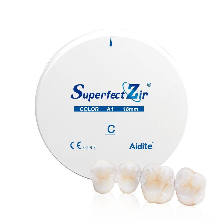 Aidite Dental Materials SHT Multilayer Zirconia Blocks for dental lab CAD CAM ZirkonZahn system