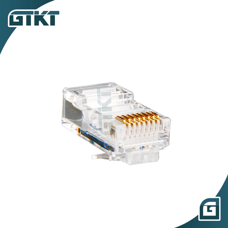  50 шт. в упаковке блок ethernet RJ45 разъем Cat5e 8P8C модульный кабеля UTP