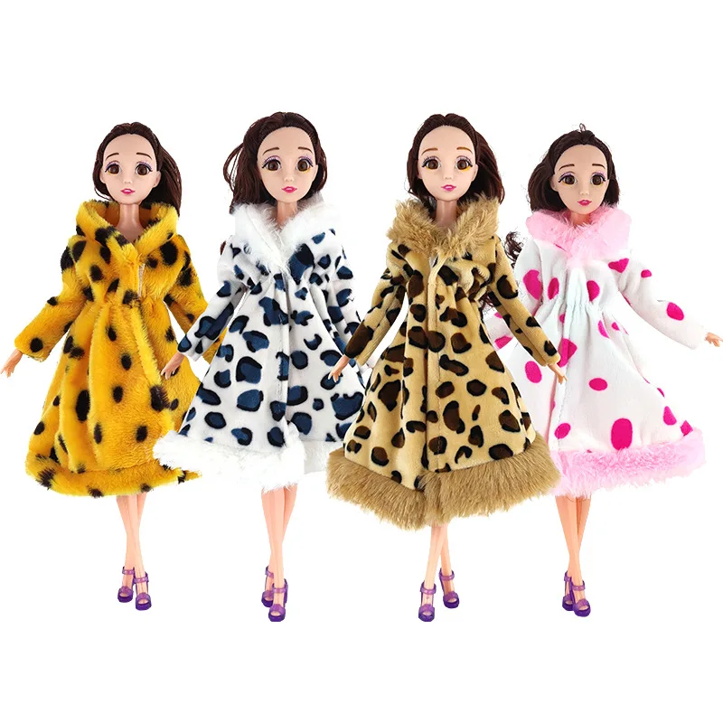Good Quality  30cm Bab Doll Winter Coat  Sweet Babbi DollS Sweater Clothes Clothing Girl Accessories