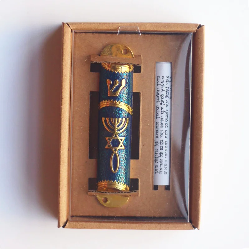 Mezuzah Home decoration Jewish Case Hebrew Israel Mezuza Decor Judaica Mezzuzah Scroll Door Decorative