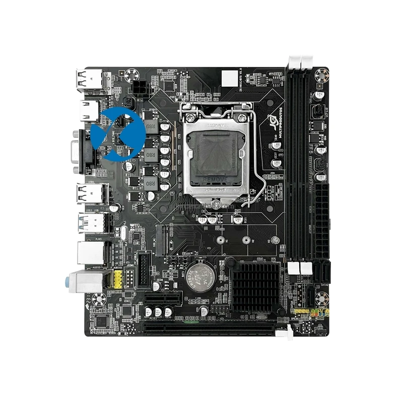 Wholesale Gaming PC Placa Mae lga1155 Motherboard M.2 NVME RAM DDR3 16GB lga 1155 H61 Motherboard