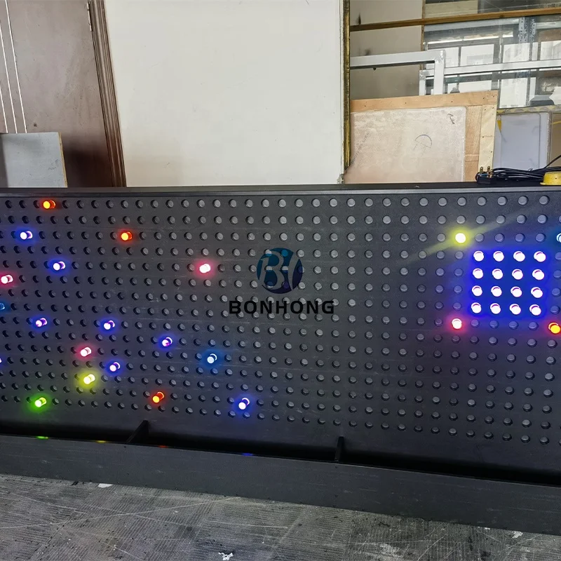 Bonhong High Quality Giant Lite Brite Interactive Wall Educational Games Light Up Peg Board For Kids Sensory Room