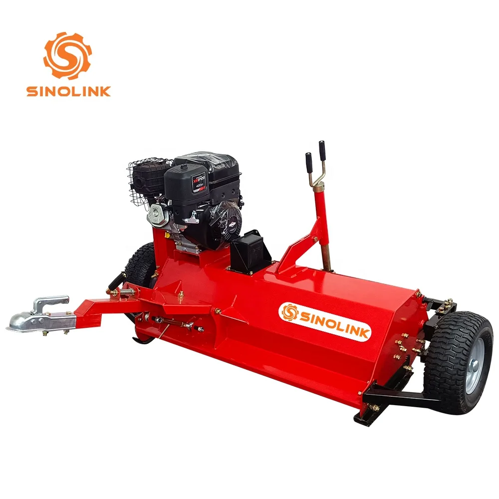 15HP Gasoline Engine ATV Garden Mulcher Quad Towable Flail Lawn Mower