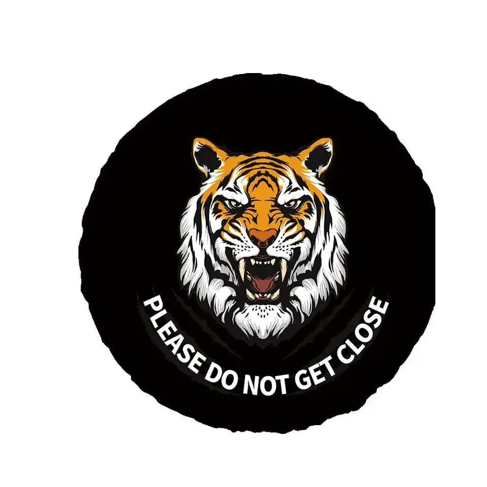 Factory Direct Sales Custom Logo Tyre Cover Various Size Print Design Car Spare Tire Covers