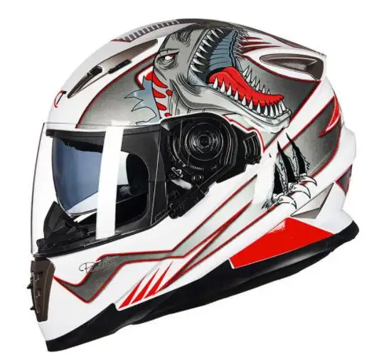 2022 New Trend Racing High Quality Motorcycle Helmet Full Face Dual Lens Motorcycle Accessories Rapid Street Helmet