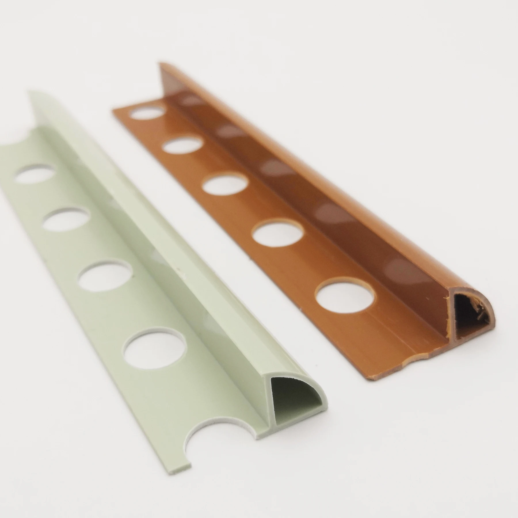 Bathroom curved tile trim PVC tile trim for home decorations