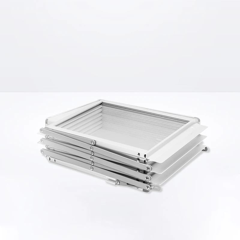 Literature Catalog Rack Foldable Magazine Brochure Display Rack Stand for Office Store and Exhibition Trade Show