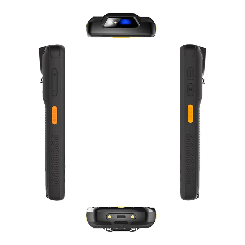 UNIWA HS006 4 Inch Portable Android Industrial PDA Handheld QR Code Scanner with RFID NFC for Walkie Talkie Applications Stock!