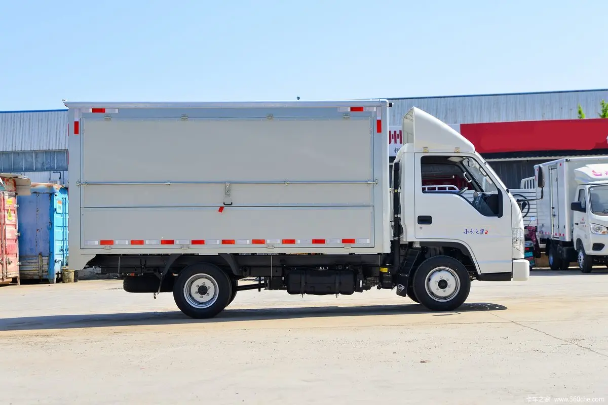 Factory Sale Mini Box Truck 2 Ton Van Cargo Food Truck with Cheap Price New Cars