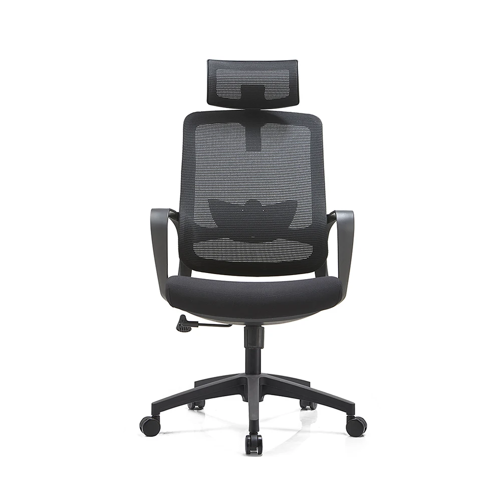 High back executive office computer mesh chair swivel bank chair sillas de oficina