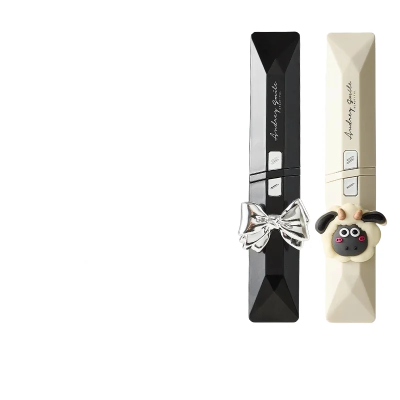 High quality Sheep baa silver bow 2 fruit knife peeling knife 2-in-1 with a scraper to fold double-headed multi-functional portable apple