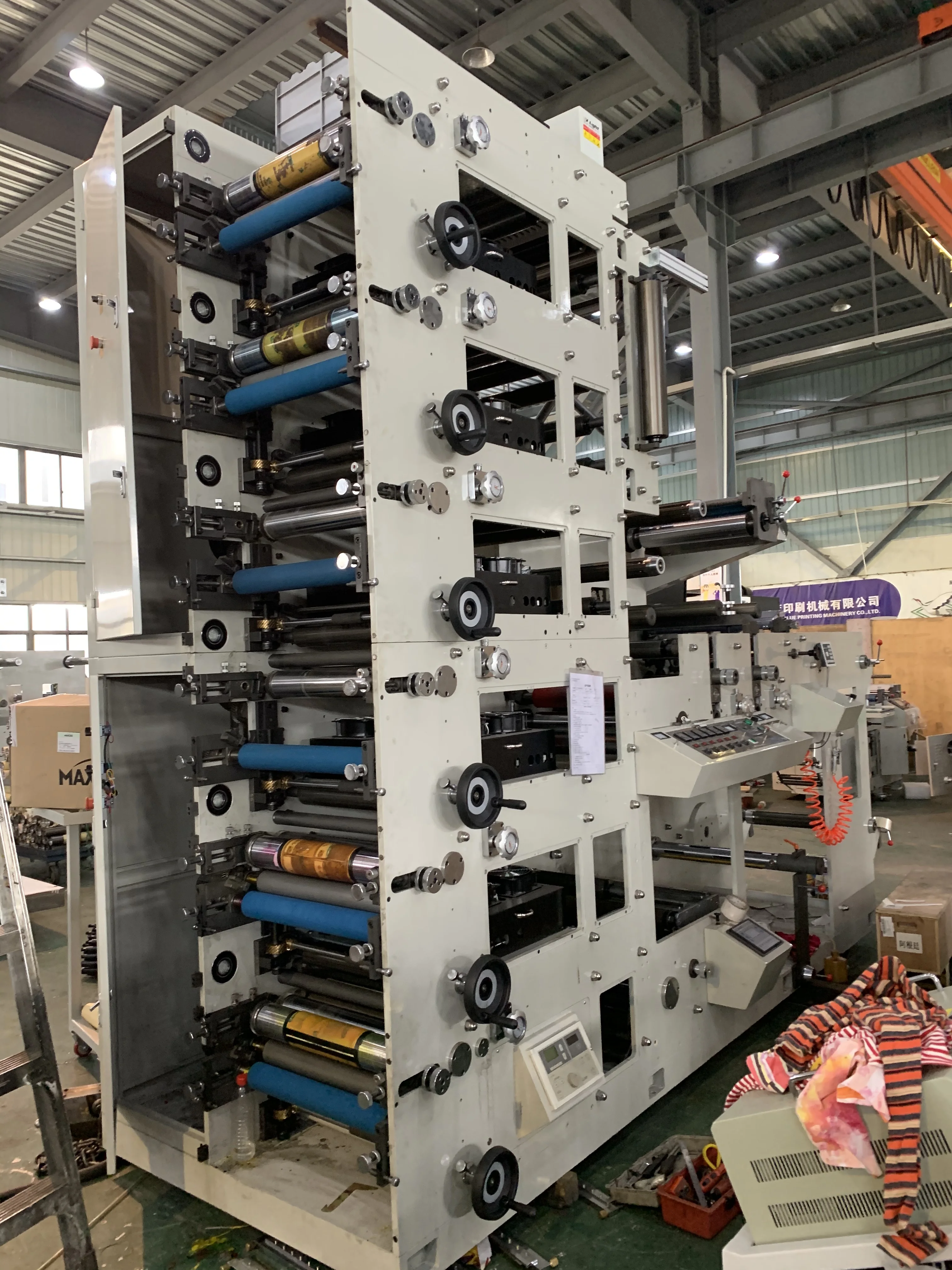 New Design Printing Rewinding Machine for Labels and Paper with Automatic Collection