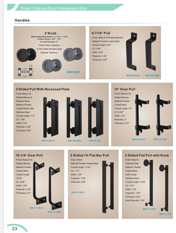aluminium sliding glass barn door Hardware accessories for glass windows and doors