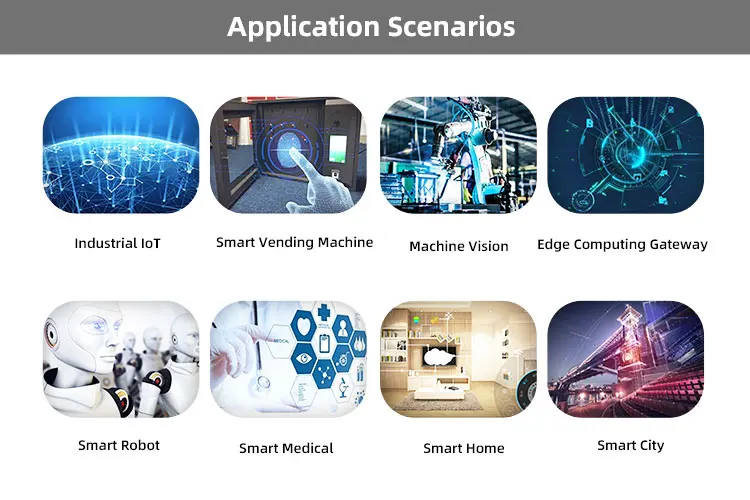 Powerful quad core CortexA53 processor i.MX8M plus SOM with NPU, GPU,  arm single board computer industrial linux android board