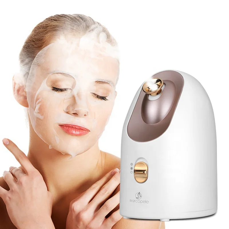 Beauty Equipment Home Use Skin Care Machine Face Sauna Spray Hot and Cold Nano Vapor Ozono Facial Steamer Humidifier Face Steam