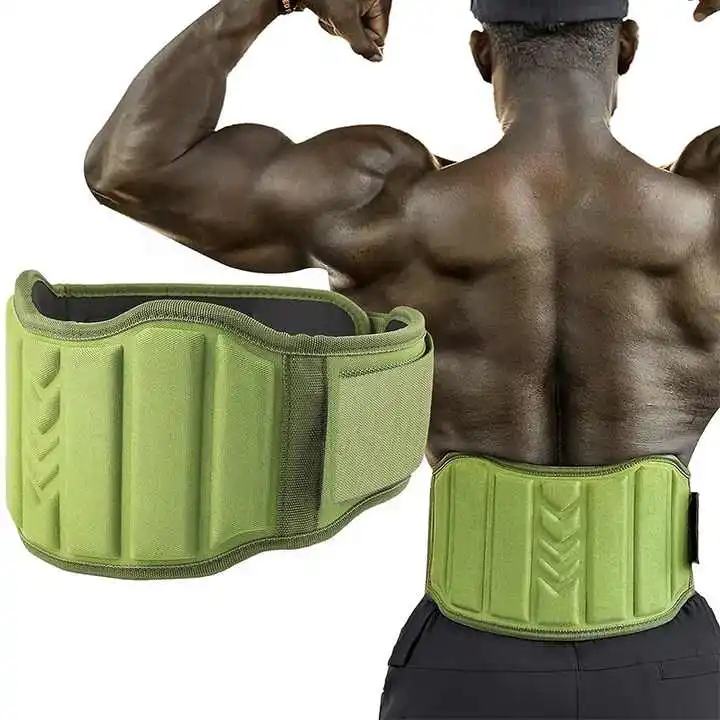 RS Custom Adjustable Lever Belt Fitness Heavy Duty Nylon Weight Lifting Belt EVA Back Support Powerlifting Gym Belt
