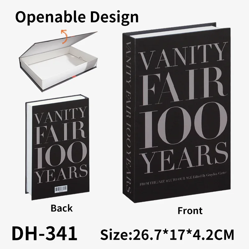 Fashion Magazine Fake Books for Decoration Storage Box book Luxury Decorative Home Decoration Simulation Books Ornaments
