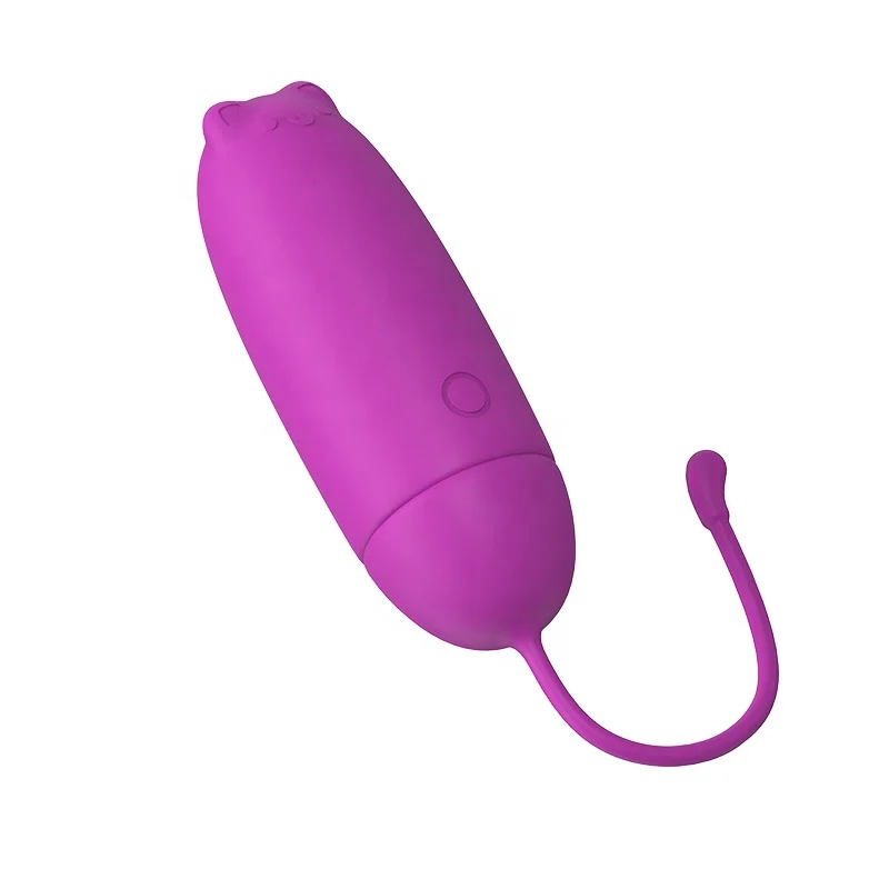 USB rechargeable lovely cute cat vibrating egg sex toys women g spot massage vibrator