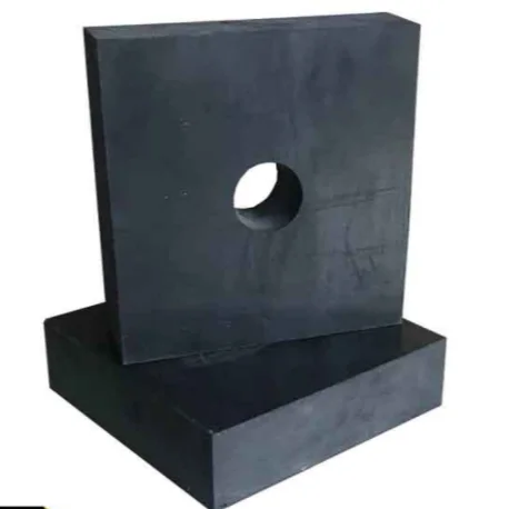 Квадратный резиновый блок, черная амортизирующая изоляционная подушка, резиновый блок, амортизирующая пластина