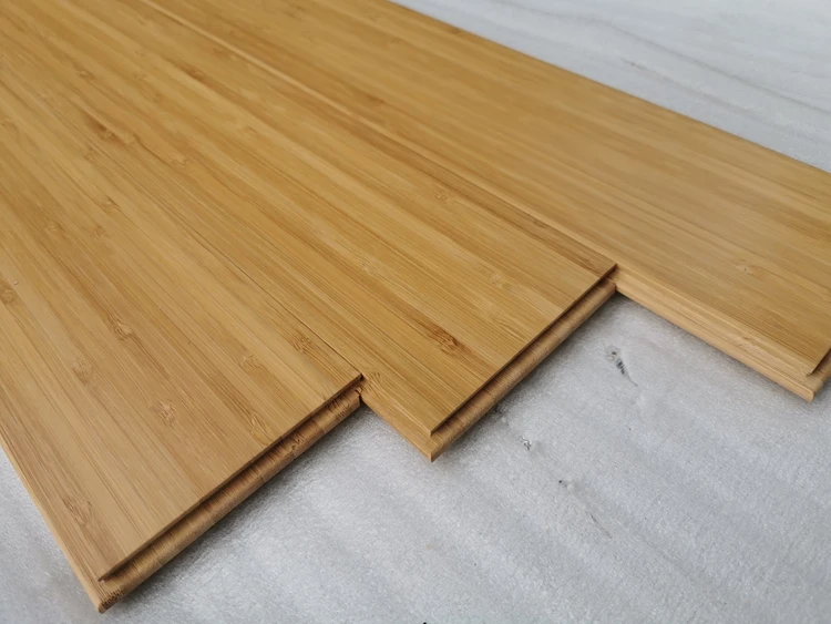 Easy Clean Matte Natural Vertical Solid Bamboo Flooring Carbonized Bamboo Parquet